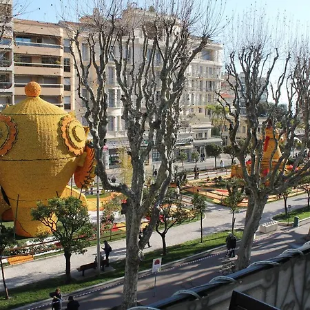 公寓 Penelope Belle Vue 芒通