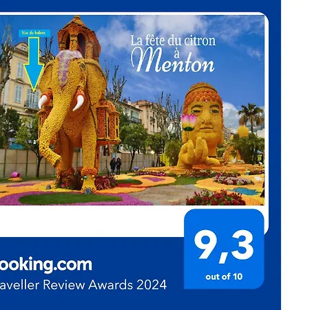 Penelope Belle Vue 公寓 芒通